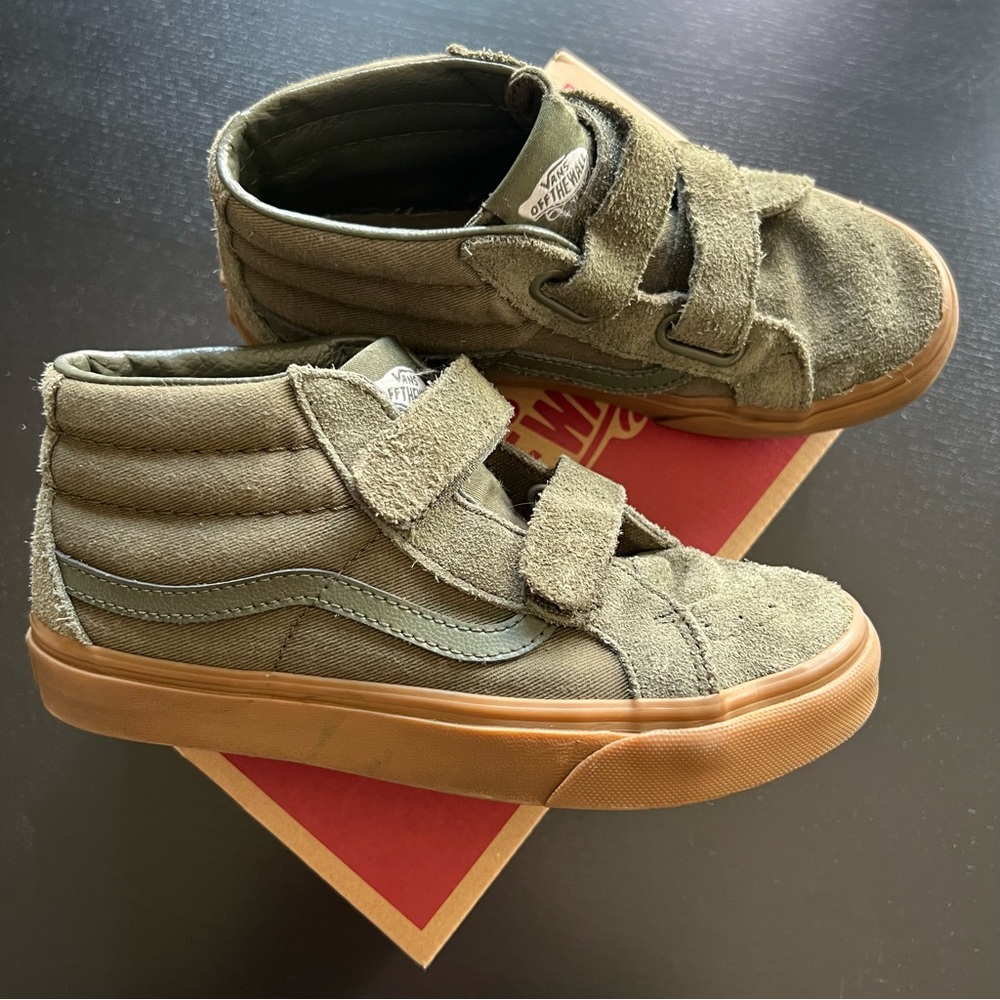 Vans High Top Velcro Sneakers